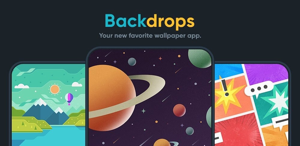 Cover Image of Backdrops Wallpapers v5.1.7 MOD APK (Premium Unlocked)