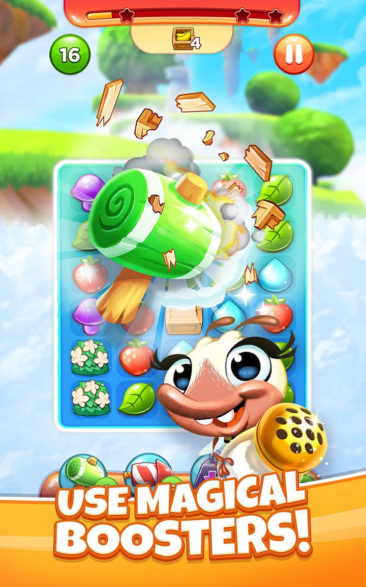 Papa Pear Saga 1.118.2 Apk + MOD (Unlimited Lives) for Android