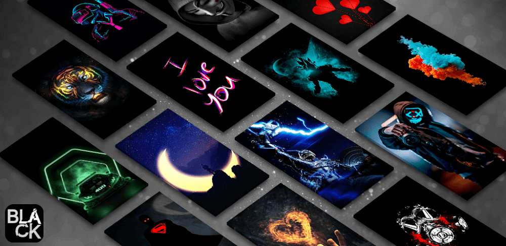 Cover Image of Black Wallpapers in HD v7.0.53 MOD APK (Premium Unlocked)