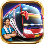 Cover Image of Bus Simulator Indonesia v4.3.1 MOD APK (Max Fuel, Unlocked All Bus)