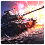 Cover Image of Escape Tank Hero War Battle Multiplayer v2.3 MOD APK (Dumb Enemy)