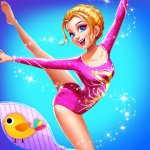 Cover Image of Gymnastics Queen v1.1.3 MOD APK + OBB (Unlocked All Content)