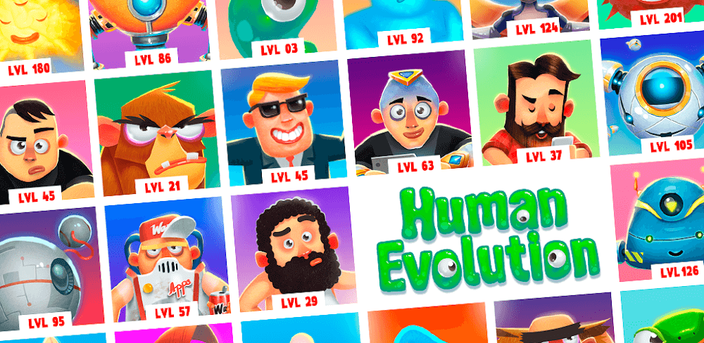 Cover Image of Human Evolution Clicker MOD APK v1.9.38 (Unlimited Money)