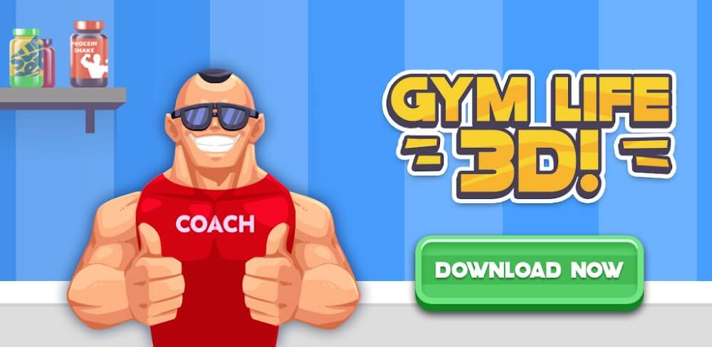 Cover Image of Idle Gym Life v1.9.3 MOD APK (Unlimited Money, No Ads)