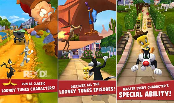 Looney Tunes Dash 1.93.03 Apk Mod Free Shopping Invincible Android