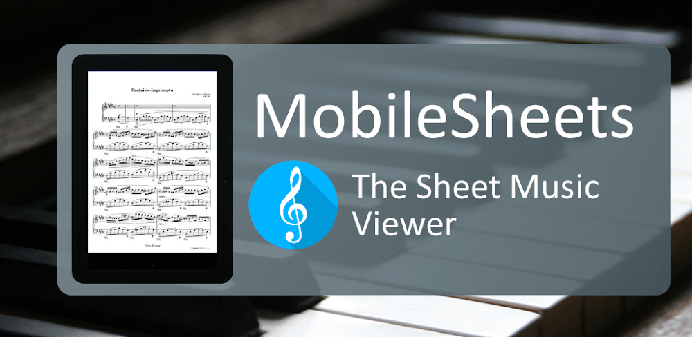 Cover Image of MobileSheets Trial v3.8.43 MOD APK (Premium Unlocked)