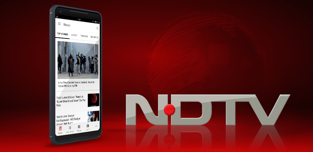 Cover Image of NDTV News v24.07.12 MOD APK (Premium Unlocked)