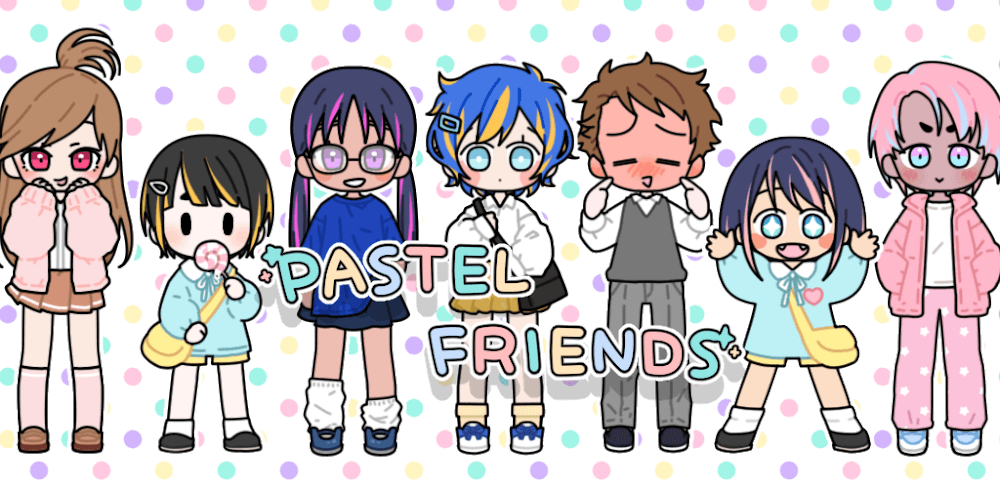 Cover Image of Pastel Friends v1.6.2 MOD APK (Free Shopping)