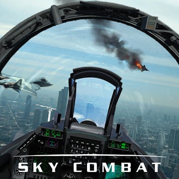 Cover Image of Sky Combat v8.0 MOD APK + OBB (Unlimited Ammo) Download for Android