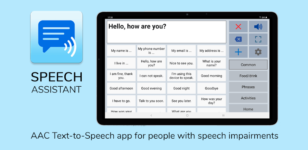 Cover Image of Speech Assistant AAC v6.4.5 MOD APK (Premium Unlocked)