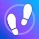 Cover Image of Step Counter & Calorie Counter MOD APK 1.2.9 (Pro Unlocked)