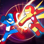 Cover Image of Stickman Heroes Fight v1.2.5 MOD APK (Unlimited skills, mana)