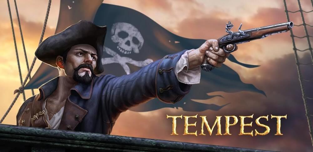 Cover Image of Tempest: Pirates Flag v1.7.8 MOD APK (Free Purchase)